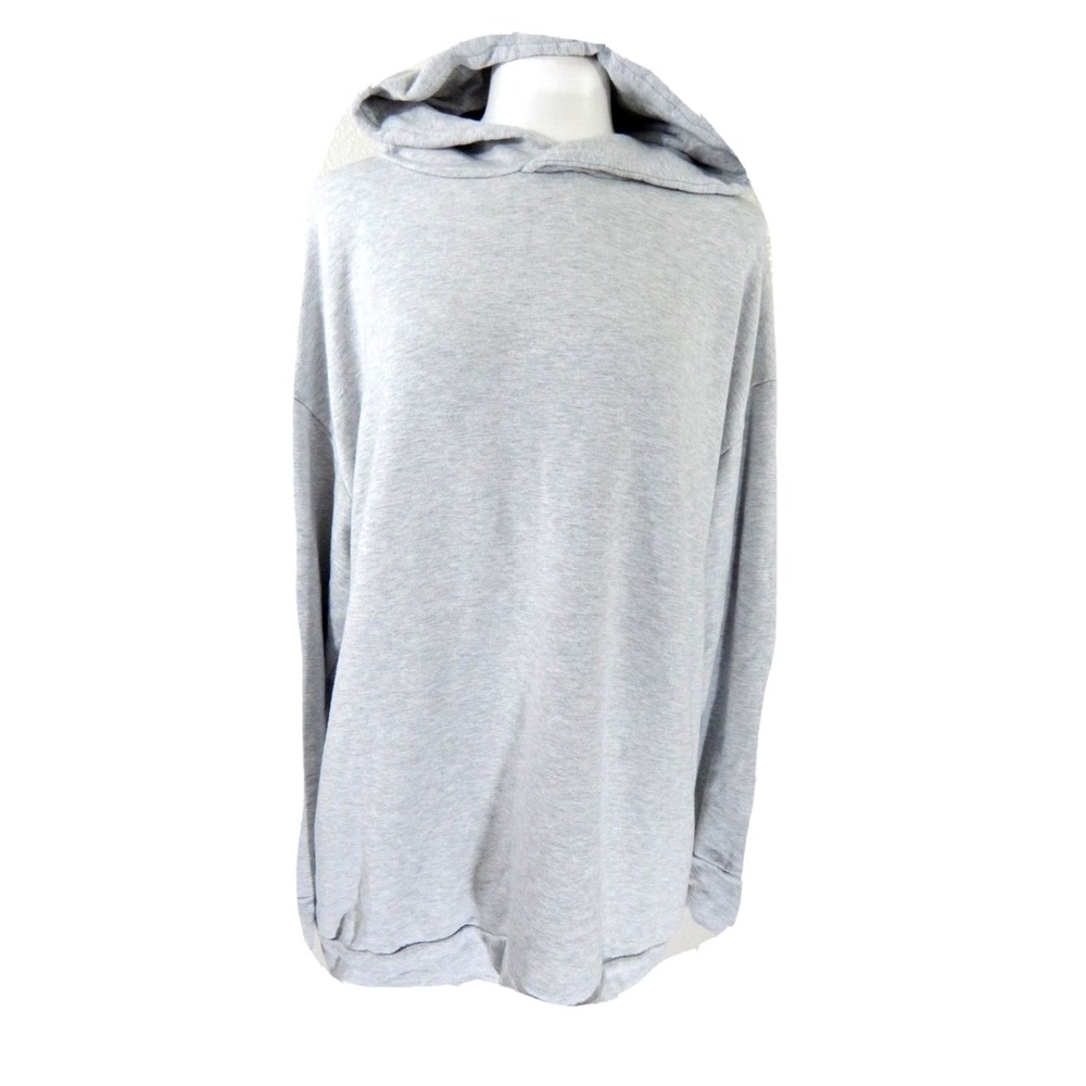 Offline by Aerie Sweatshirt Oversized Hoodie OTT Fleece Gray